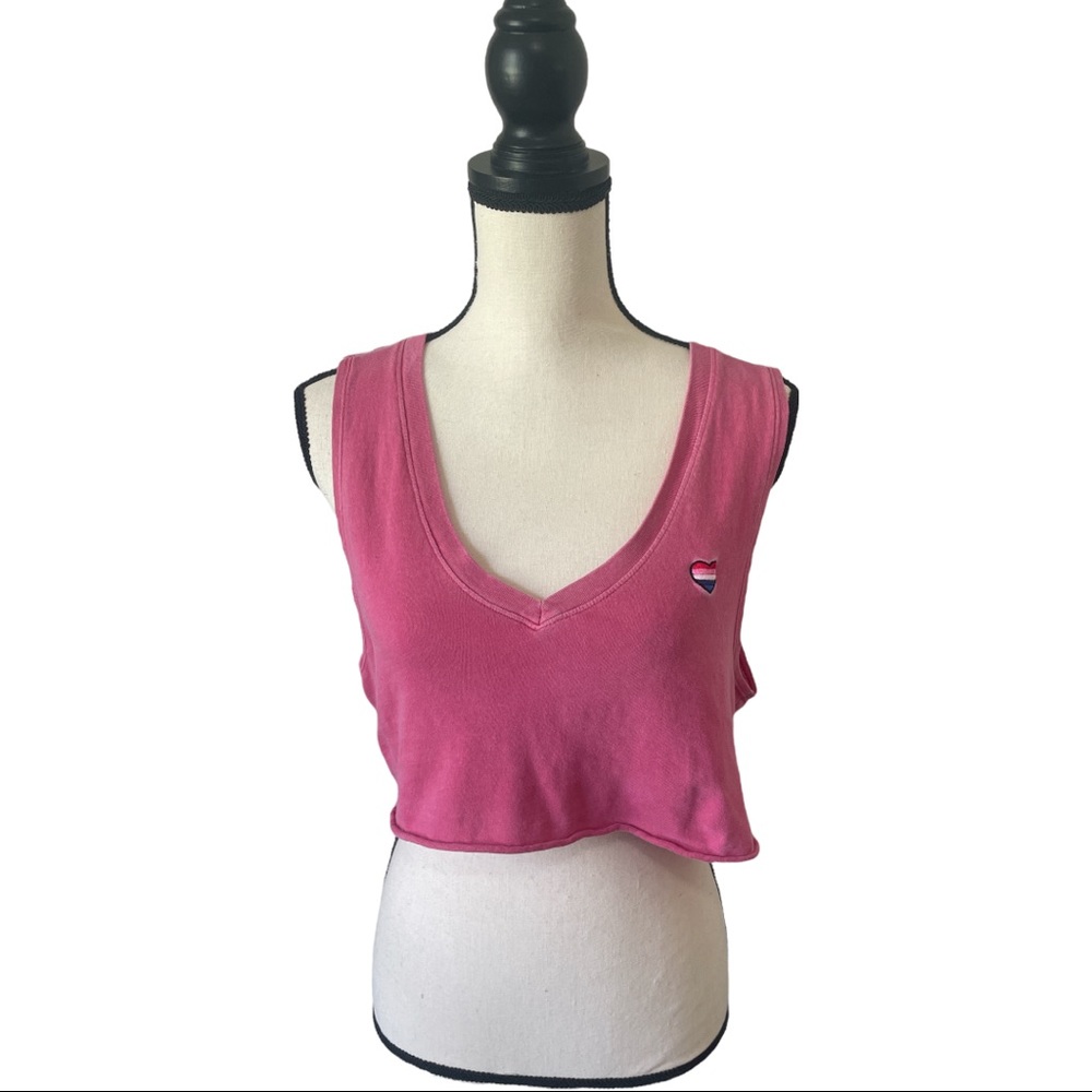 Spiritual Gangster Crop top - “Radiate Love” Size Small